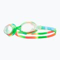 Παιδικά γυαλιά κολύμβησης TYR Swimple Tie Dye Non-Mirrored clear/ green/ orange 5