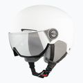 Κράνος σκι Alpina Arber Visor Q Lite white matt 9