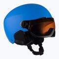 Παιδικά κράνη σκι Alpina Zupo Visor Q-Lite blue matt