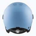 Alpina παιδικό κράνος σκι Zupo Visor Q-Lite smoke/ blue matt 4