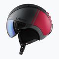 Κράνος σκι CASCO SP-2 Photomatic Visor structured arsenic gray / red 6