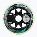 Powerslide Graphix LED Wheel 100 Αριστερά λευκό 905345 τροχοί rollerblade