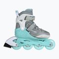 Παιδικά πατίνια Powerslide Rocket grey/teal 10