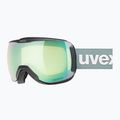 UVEX Downhill 2100 CV γυαλιά σκι μαύρα ματ/καθρέφτης opal κίτρινο