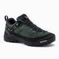 Salewa Wildfire Leather ανδρικές μπότες πεζοπορίας πράσινες 00-0000061395