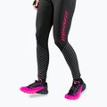 Γυναικείο κολάν για τρέξιμο DYNAFIT Reflective black out pink glo 4