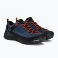 Salewa Wildfire Leather GTX ανδρικές μπότες πεζοπορίας μπλε 00-0000061416 4