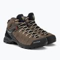 Γυναικείες μπότες πεζοπορίας Salewa Alp Mate Mid WP μπεζ 00-0000061385 4