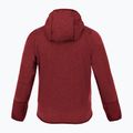 Παιδικό φούτερ πεζοπορίας Salewa Agner Melange PL FZ Hoody syrah 2