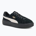 Puma Suede Platform γυναικεία παπούτσια μαύρο/puma λευκό