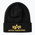 Σκούφος Alpha Industries 3D black/yellow gold