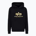 Ανδρικό Alpha Industries Basic Carbon Hoody μαύρο/χρυσό φούτερ 3