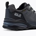 Jack Wolfskin ανδρικές μπότες Trekking Refugio Texapore Low γκρι-μαύρο 4049851 7