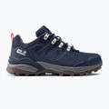 Jack Wolfskin γυναικείες μπότες πεζοπορίας Refugio Texapore Low navy blue 4050821 2