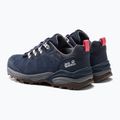 Jack Wolfskin γυναικείες μπότες πεζοπορίας Refugio Texapore Low navy blue 4050821 3