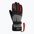 Παιδικά γάντια σκι Reusch Flash Gore-Tex black/black melange/fire red 2