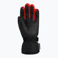 Παιδικά γάντια σκι Reusch Flash Gore-Tex black/black melange/fire red 3