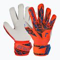 Παιδικά γάντια τερματοφύλακα Reusch Attrakt Solid Finger Support Junior hyper orng/elec blue