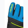 Παιδικά γάντια σκι Reusch Alan Junior black/brilliant blue/safety yellow 4