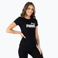 Γυναικείο μπλουζάκι προπόνησης PUMA ESS Logo Tee μαύρο 586774 01