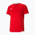 Ανδρική ποδοσφαιρική φανέλα PUMA teamLIGA Jersey κόκκινο 704917 01 6