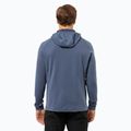 Ανδρικό Jack Wolfskin Kolbenberg Hooded Fz evening sky fleece φούτερ με κουκούλα 2