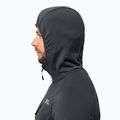 Ανδρικό Jack Wolfskin Kolbenberg Hooded Fz φαντομάς fleece φούτερ με κουκούλα 3