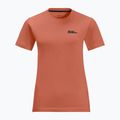 Γυναικείο t-shirt για πεζοπορία Jack Wolfskin Essential ζεστό κεχριμπάρι