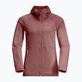 Jack Wolfskin γυναικείο fleece μπουφάν Kolbenberg Hooded Fz mineral red 7