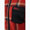 Ανδρικό φούτερ Jack Wolfskin Fleece Felslicht Check έντονη σκουριά 3