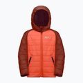 Jack Wolfskin παιδικό πουπουλένιο μπουφάν Zenon κοραλλί πορτοκαλί 6