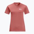 Jack Wolfskin γυναικείο t-shirt Essential mineral red 5