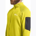 Jack Wolfskin Prelight Full Zip ανδρικό μπουφάν πεζοπορίας chartreuse 4