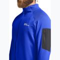 Jack Wolfskin Prelight Full Zip ανδρικό τζάκετ πεζοπορίας vibrant blue 4