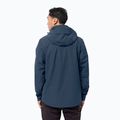 Jack Wolfskin ανδρικό σκληρό μπουφάν Evandale navy blue 1111131_1383 2