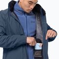 Jack Wolfskin ανδρικό σκληρό μπουφάν Evandale navy blue 1111131_1383 3