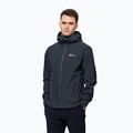 Jack Wolfskin ανδρικό σκληρό μπουφάν Pack & Go Shell navy blue 1111503_1010