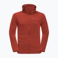 Jack Wolfskin ανδρικό φούτερ Modesto fleece κόκκινο 1706492_3740 6