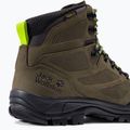 Jack Wolfskin ανδρικές μπότες πεζοπορίας Rebellion Texapore Mid καφέ 4051171 9