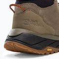 Jack Wolfskin ανδρικές Terraventure Urban Mid καφέ μπότες πεζοπορίας 4053561 8