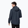 Jack Wolfskin ανδρικό μπουφάν βροχής Stormy Point 2L navy blue 1111142_1010 2