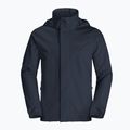 Jack Wolfskin ανδρικό μπουφάν βροχής Stormy Point 2L navy blue 1111142_1010 4