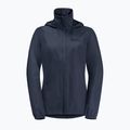 Jack Wolfskin γυναικείο μπουφάν βροχής Stormy Point 2L navy blue 1111202 5