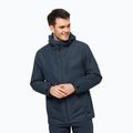 Jack Wolfskin ανδρικό μπουφάν 3-σε-1 Taubenberg navy blue 1115311_1010_006