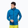 Jack Wolfskin ανδρικό μπουφάν σκι Alpspitze Ins Hoody μπλε 1206781_1361