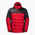 Jack Wolfskin ανδρικό πουπουλένιο μπουφάν Nebelhorn Down Hoody κόκκινο 1207141_2206 7