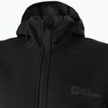 Jack Wolfskin Bornberg Hoody ανδρικό softshell μπουφάν μαύρο 1307471_6000 9