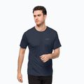 Jack Wolfskin ανδρικό trekking T-shirt Tech navy blue 1807071_1010