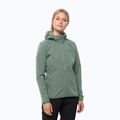 Γυναικείο softshell μπουφάν Jack Wolfskin Bornberg Hoody πράσινο 1307691