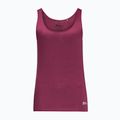 Jack Wolfskin γυναικείο trekking t-shirt Pack & Go Tank κόκκινο 1807283 3